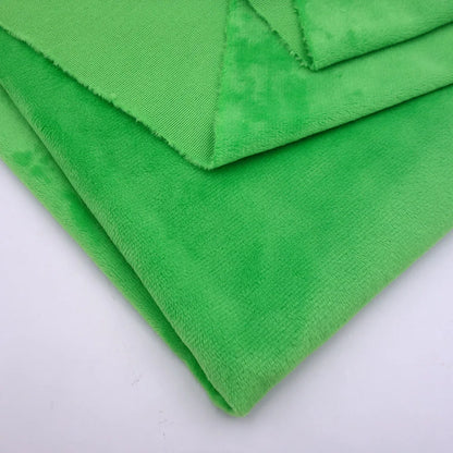 Tela Minky de 160 cm/63 pulgadas de ancho, tela de felpa súper suave para muñecas y franela suave para juguetes de bricolaje, se vende por metros