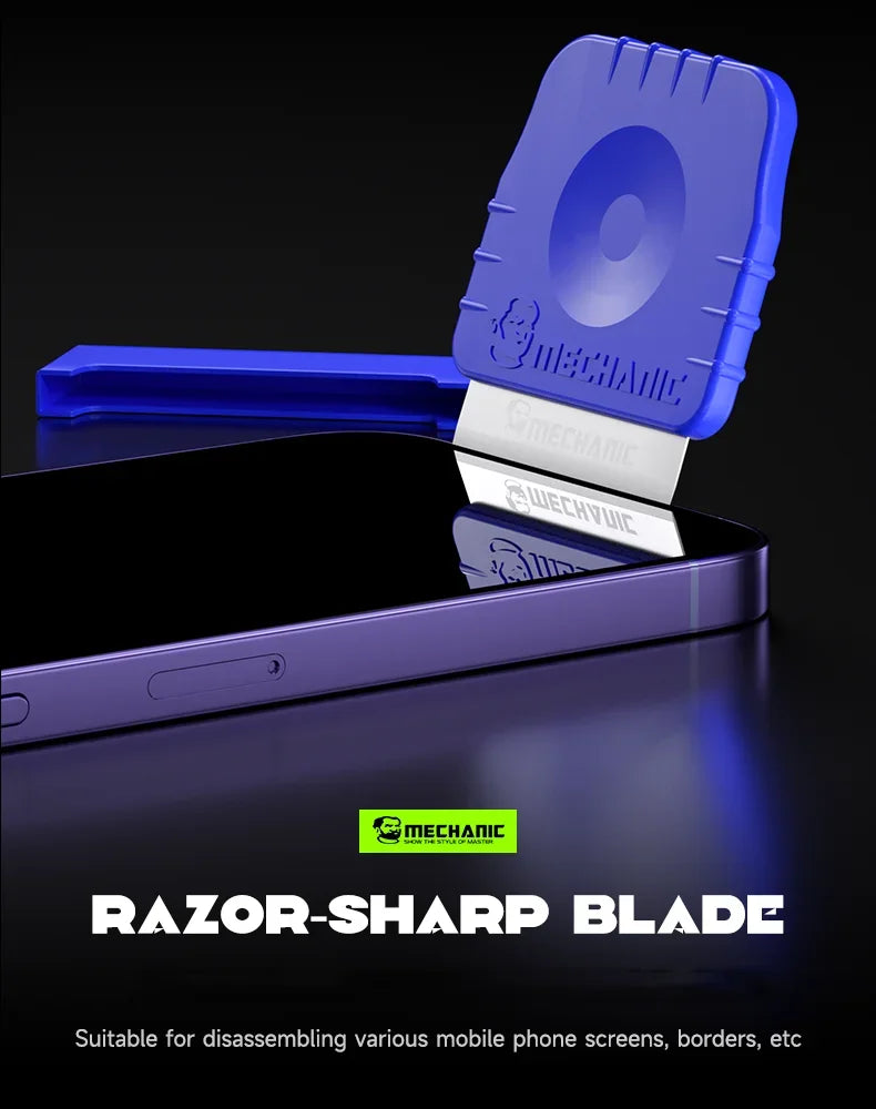 MECHANIC sharp blade mobile phone repair and disassembly pick curved screen disassembly blade suitable for iPhone Android iPad