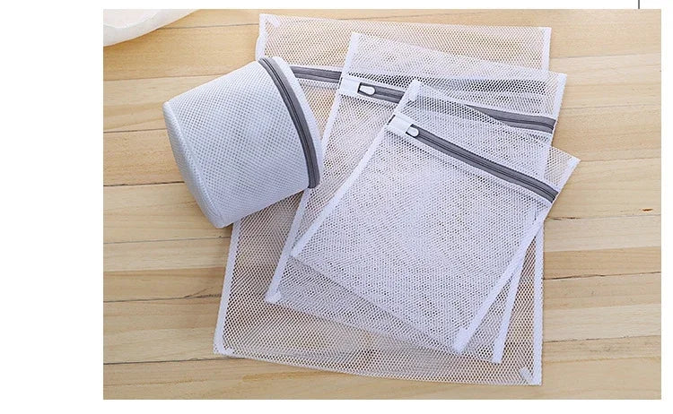 Fine Net Laundry Bag, Clothing Care Washing Machines Dirty Laundry Basket, Travel Shoes Mesh Bags, Woman Bra Clothes Organizer