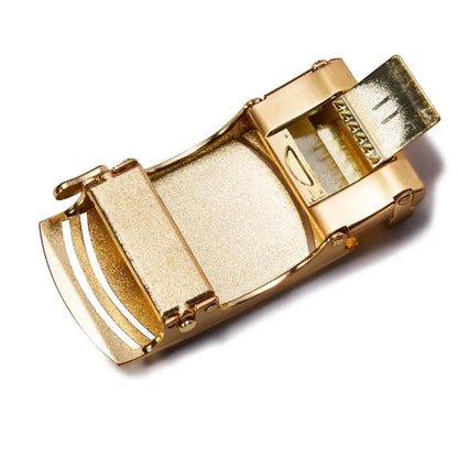 60 Kinds Metal Mens Relacement Belt Buckles Button Sliding Buckle Without Belt Black Gold Blue for 3.5 cm Ratchet Belts ONLY