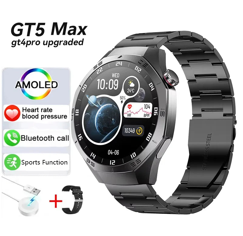 2026 New Bluetooth Smart Watch with Call Function 1.52-inch Customizable Dial Sporty Smartwatch for Men Women Health Monitor