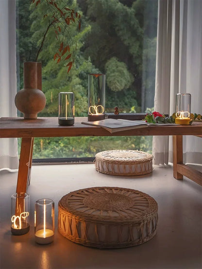 Portable quantum wire ambient magnetic light, Type-C charging, eye protection function, bedroom, study, camping, Christmas gift