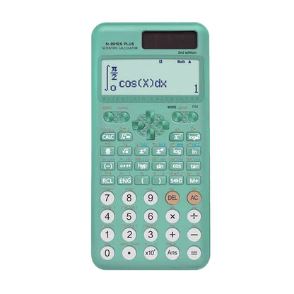 Scientific Calculators Math Calculator with 417 Functions 10+2 Digit Display Dual Power Supply Ideal for Teachers Students