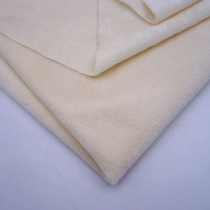 Tela Minky de 160 cm/63 pulgadas de ancho, tela de felpa súper suave para muñecas y franela suave para juguetes de bricolaje, se vende por metros