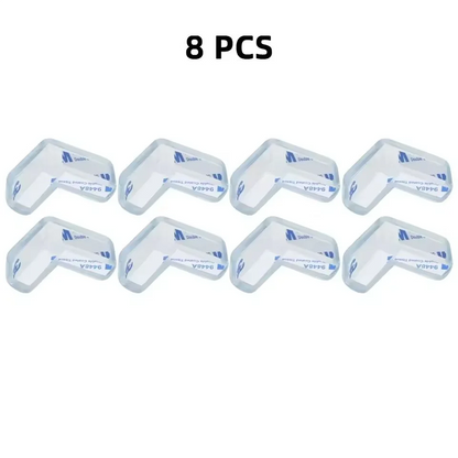 4/8/10/12Pcs Baby Safety Silicone Protector Table Corner Edge Protection Cover Transparent Anti Collision Soft Guard Home Tool