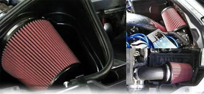 Car Mushroom Head Universal High Flow Intake Air Filter 102mm 89mm 76mm 3 3.5 4 Inch Cone Tapered Air filters for K&N 14084-2