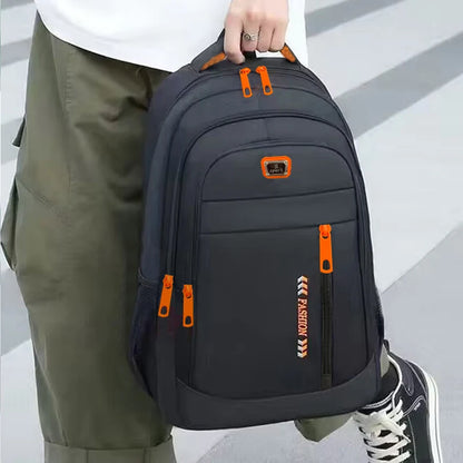 Ladies' backpack, female Korean version, trendy large capacity, high school, middle school, student backpack, travel bag, computer