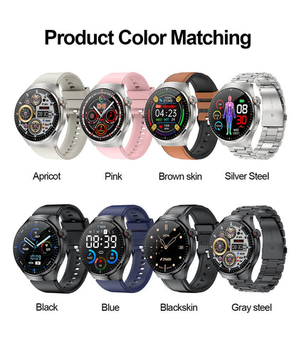 New Nursing Grade Smart Watch, Blood oxygen Blood Lipid Uric Acid ECG+PPG Body Temperature Bluetooth Call Health Smartwatch, Apple Health