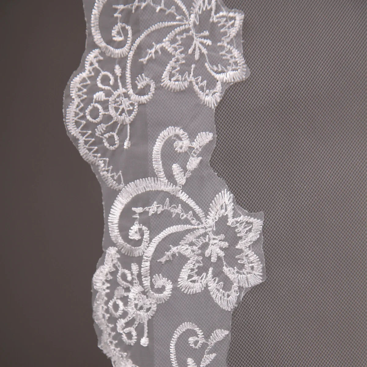 Short Simple Wedding Veil Tulle, Two Layer With Comb, White Ivory Bridal Veil for Bride for Marriage, Wedding Accessories