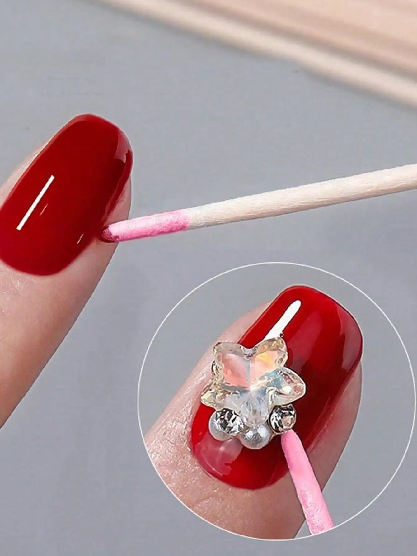 100/300/500/700/900Pcs Double-Tipped Cotton Swabs, for Tattooed Eyebrows, Beauty Makeup Tools for Wiping, Nail Polish Wiping