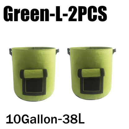 3Styles Felt, plant grow bags, nonwoven fabric garden potato pot, greenhouse vegetable growing bags, moisturizing vertical tools