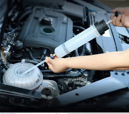 100/200/500/1500ml Car Engine Oil Change Syringe Bottle Transfer Automotive Fuel Extraction Pump Hand Tool Oil Extractor Pump