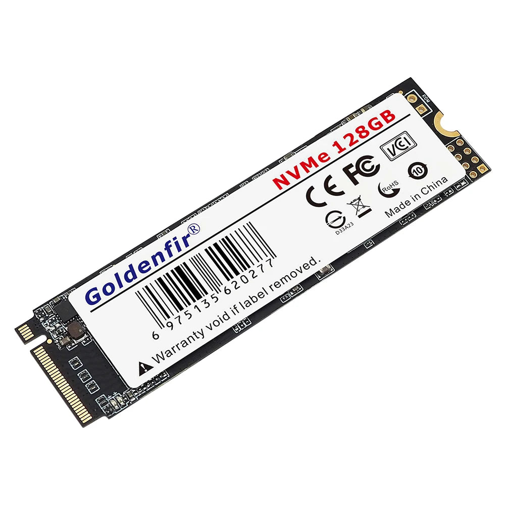 M2 SSD NVMe 256GB, Goldenfir M.2 PCIe 128GB 120GB 512GB 1T, Solid State Disk 2280, Internal Hard Drive for Laptop Desktop TLC/QLC