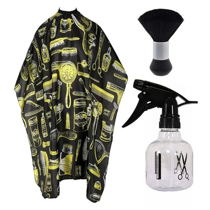 WANMEI Waterproof Hairdressing Shawl Bib paper Set Nylon Hairdressing Salon Clothes Chopped Hair Isolator Hair Dyeing Tool