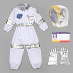 Disfraz de astronauta para niños con gorra para fiesta de Halloween, disfraz de astronauta para niños y niñas, fiesta de carnaval