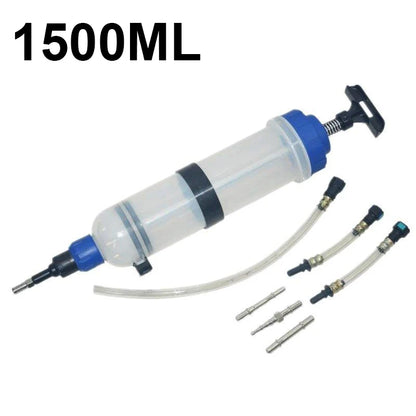 100/200/500/1500ml Car Engine Oil Change Syringe Bottle Transfer Automotive Fuel Extraction Pump Hand Tool Oil Extractor Pump