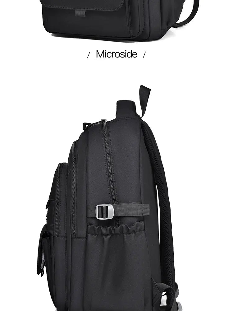 A Multi-layer Waterproof and Stylish Oxford Backpack, Large-capacity Simple Commuter Out-of-town Student Backpack