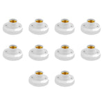 220V E27 Screw Cap Socket Ceiling Light Fixing Base Adapter Light Bulb Holder Energy Save Desk Lamp Holder Lighting Accessories