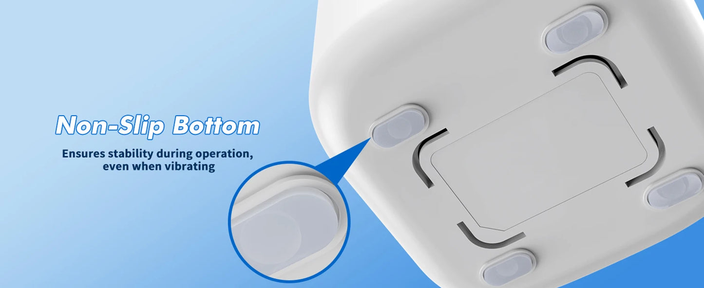 KUNPHY Dental Ultrasonic Retainer Cleaner Machine with UV Light Digital Timer for Denture Mouth Guard Aligner Night Guard 300ML