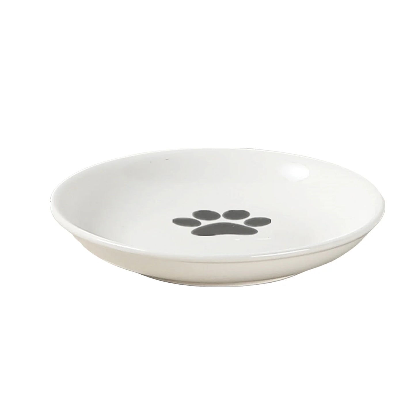 Pet Ceramic Bowl Nordic High Footed Ceramic Cat Food Bowl Snack Can Plate Anti Overturning Kitten Puppy Food Water Feeding Bowl
