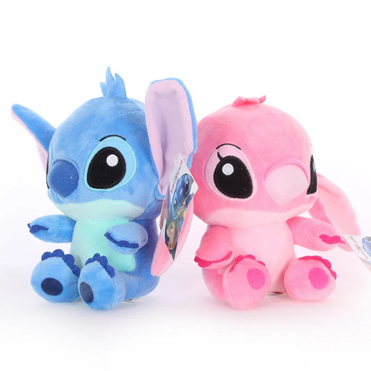 20cm Stitch Stuffed Plush Models Cartoon Stuffed Plush Dolls Anime Plush Baby Toys Kawaii Kids Birthday Gift