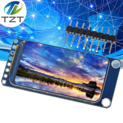 TZT 1.47" 1.47 Inch 172x320 SPI Full Color TFT HD IPS Screen LCD LED Display Module 172*320 ST7789 Controller 3.3V SPI Interface