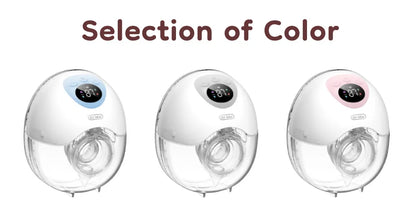 MAMIJOY Wearable Electric Breast Pump 4 Modes 36 Suction Levels Hands Free 35dB Low Noise Breast Pumps Breastfeeding EB50＆EB50D