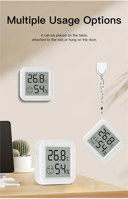 Tuya Zigbee 3.0, Temperature Humidity Sensor, Hygrometer, APP Remote Control Thermometer, Smart Life For Smart Home, Work With Yandex Alexa