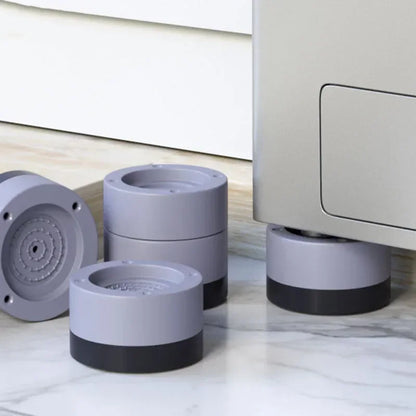 4Pcs, Anti Vibration Feet Pads, Rubber Legs, Slipstop, Silent Skid Raiser Mat for Washing Machine, Support Dampers, Stand Accessories