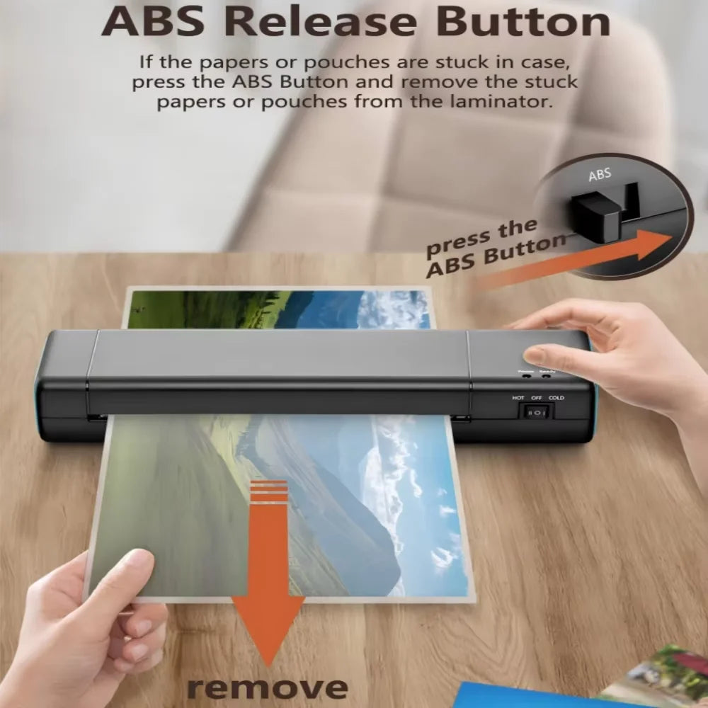 Laminating machine 9 inch laminating machine A4 A3 laminating machine 90 seconds fast preheating hot and cold laminating machine