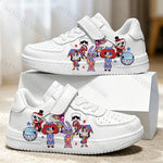 Amazing Digital Circus Pattern Girls Boys Teenager Student Kids Comfortable Non-slip White Lovely Print Casual Sneakers Gift