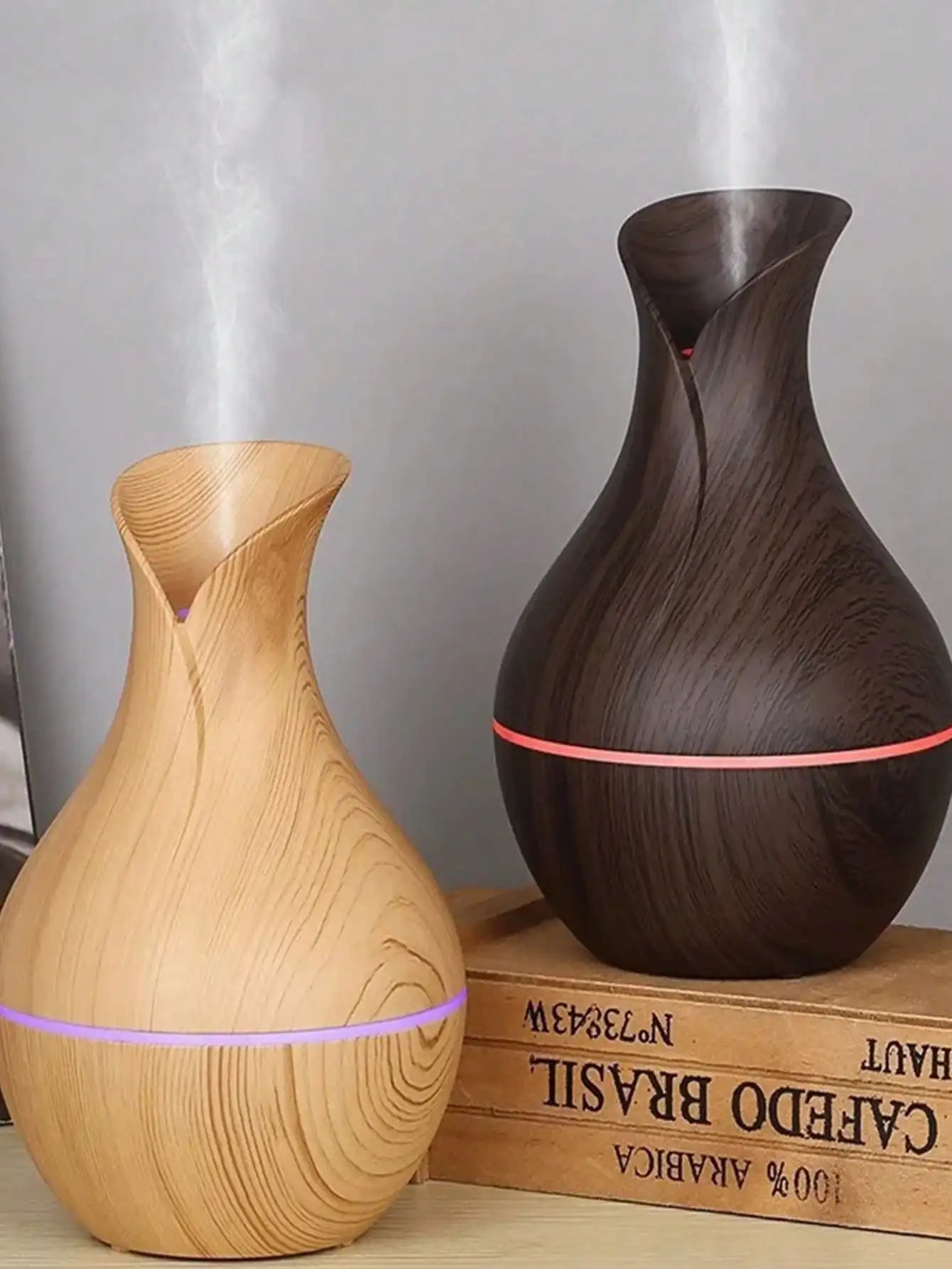 200ml Essential Oil Diffuser Air Humidifier USB Mist Maker Mini Humidifier with Colorful Light for Home Car Water Sprayer