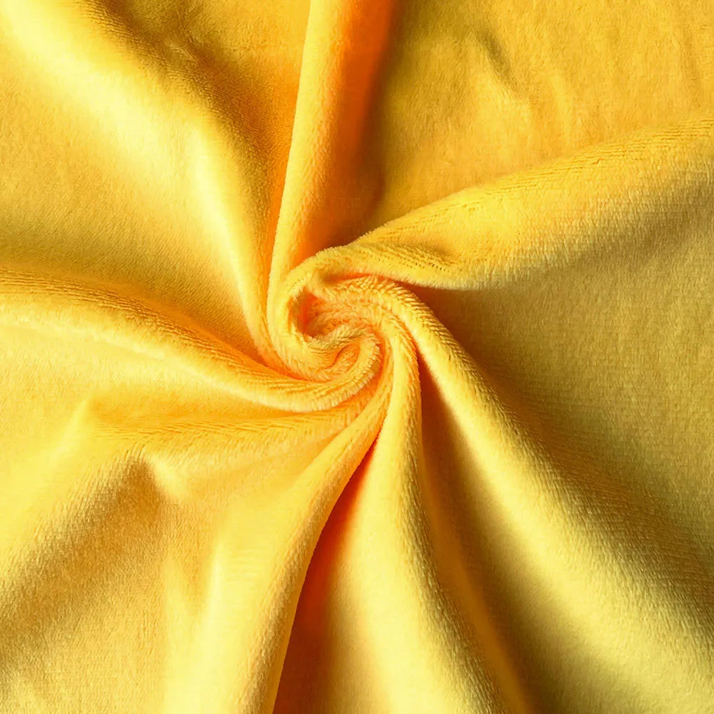 Big Size Solid Color Short Plush Velvet Fabric Super Soft Diy Handmade Home Textile Toy Apparel Cushion Pillow Blanket Material