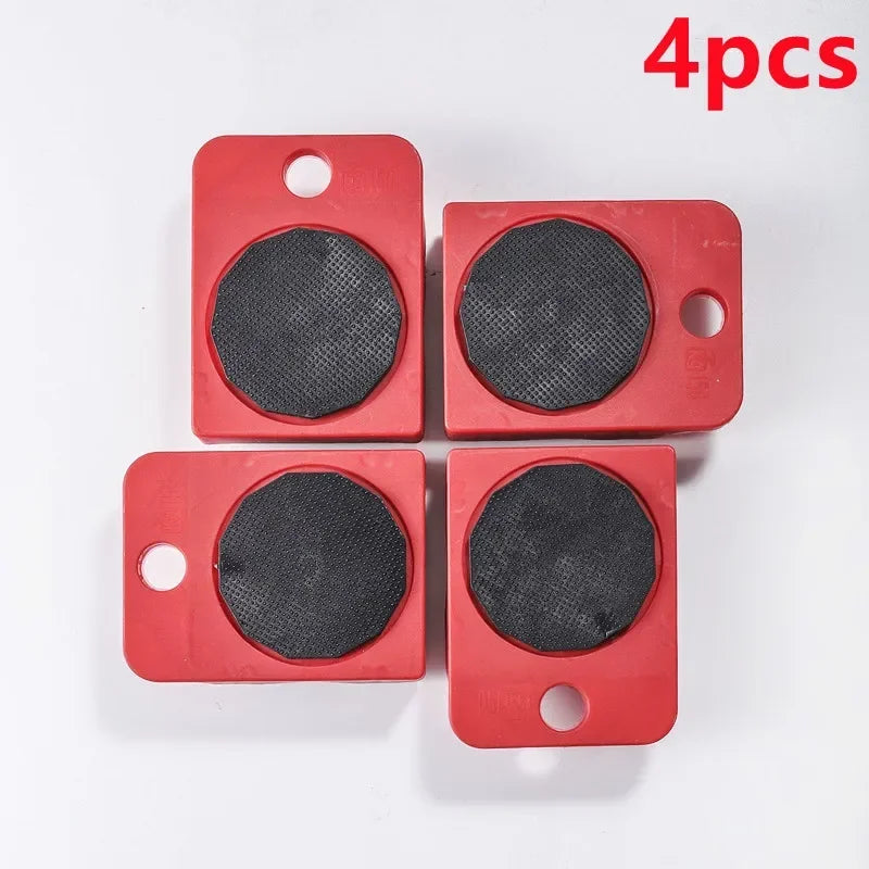 Multipurpose Furniture Mover Set, Heavy Duty Rollers Dolly For Effortless Moving & Lifting, 360 degree Rotation Rollers