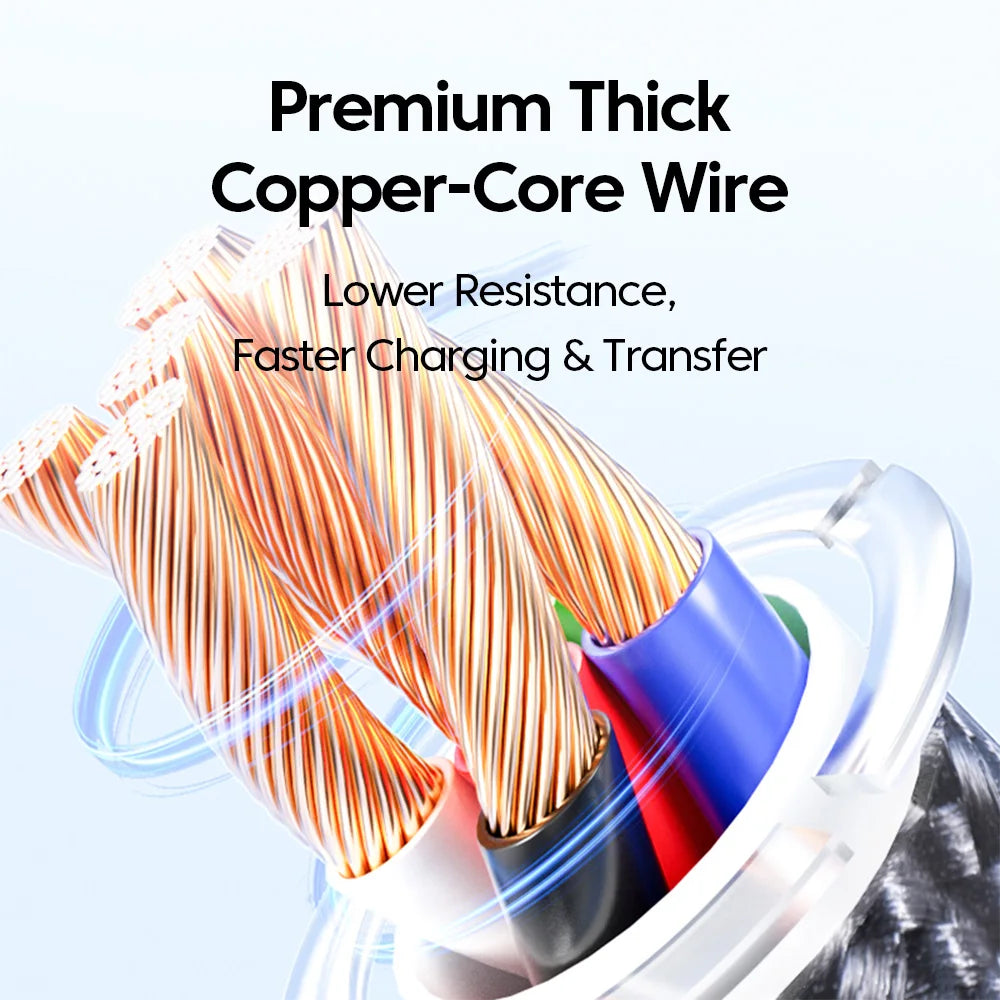 2 In 1 USB Cable To Type C Elbow 90 Degree USB C Cable 66W Fast Charging Data Micro USB Phone Cable For iPhone Android Gaming