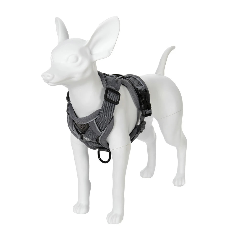 Arnés y correa para gatos para perros pequeños, reflectante, ajustable, para exteriores, para cachorros y gatitos, dispositivo de tracción, entrenamiento táctico, suministros para mascotas