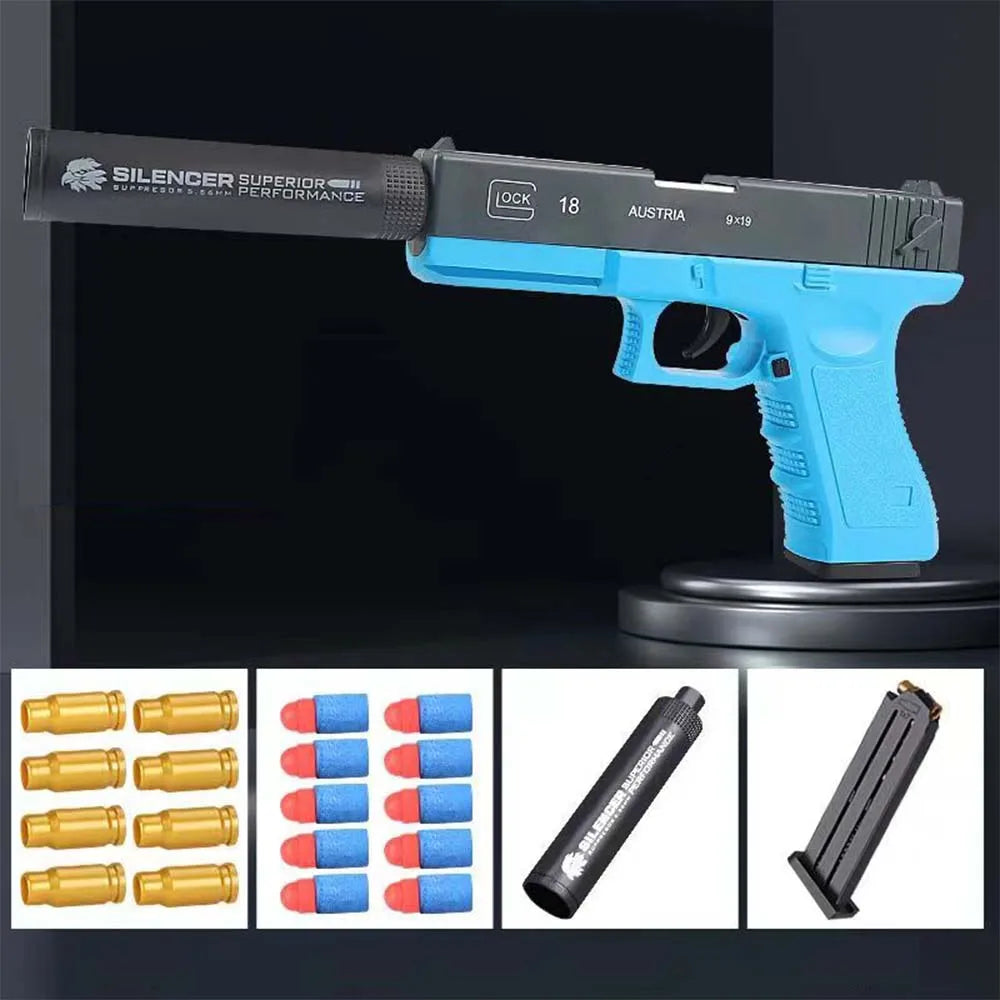 Desert Eagle Toy Guns For Kids Boys Shell Ejecting Pistol Blaster Gun Birthday Gifts Dropshipping Australia
