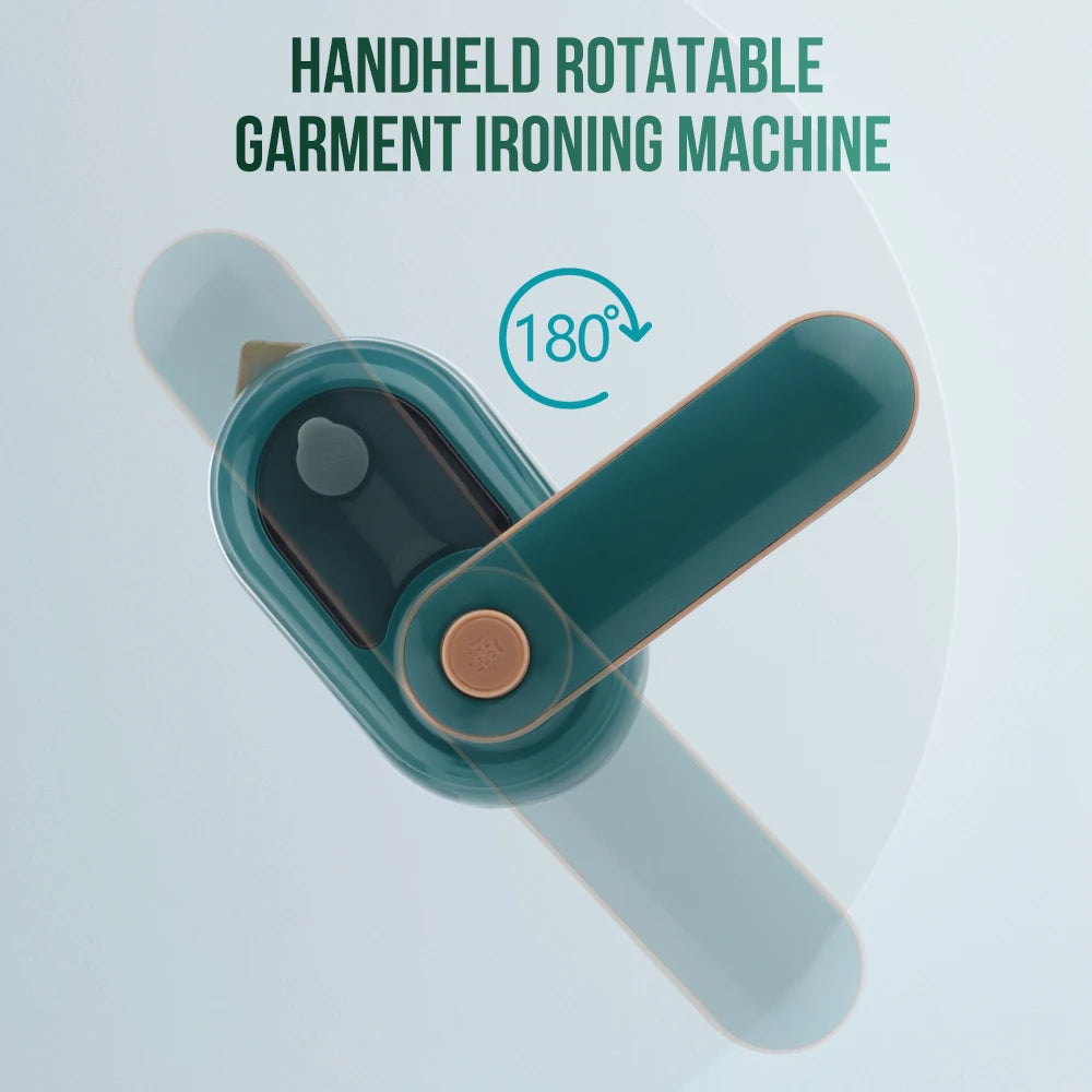 Mini Rotatable Garment Handheld Ironing Machine, Wet and Dry Ironing Machine, Home and Travel Clothes Wet and Dry Ironing