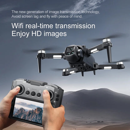 2026 V156 MAX Drone 8K HD 5G WIFI GPS Screen RC Dual Camera Intelligent Obstacle Avoidance Brushless Power Toys Drone Gift 2026