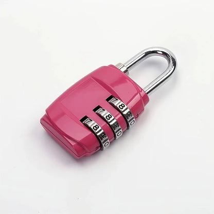 7 Colors Digit Password Lock Combination Suitcase Luggage Metal Code Password Locks Padlock Travel Safe Anti-Theft Color Locks