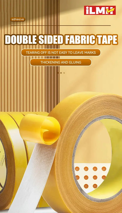 Super Thin Strong Fixation Double Sided Adhesive Tape Heavy Duty Translucent Mesh Waterproof Traceless Powerful Grid Carpet Tape