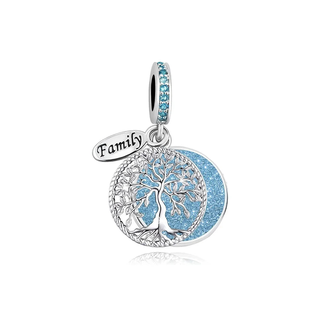 New Hot Selling Blue Pentagram, Butterfly Bead Turtle, Fish Pendant Suitable for European Original Bracelet DIY Exquisite Jewelry