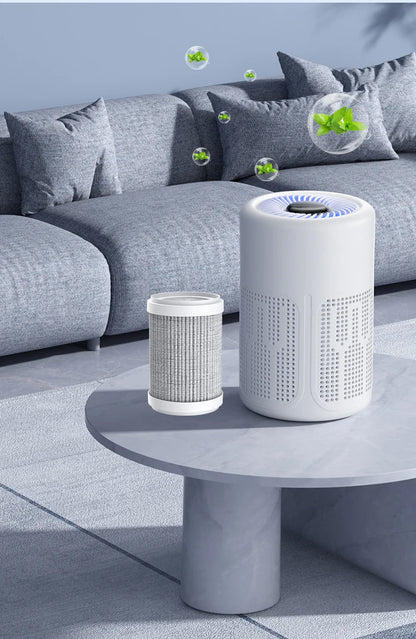 Mini Desktop Air Purifier, HEPA Filter With Negative Ion Technology Eliminates Formaldehyde Odors Smoke And Dust Particles, Xiaomi