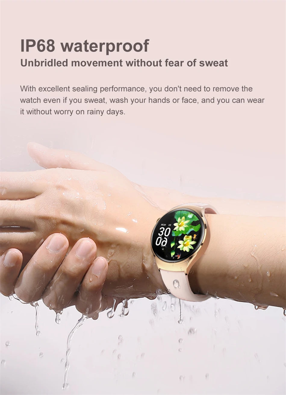 New GPS NFC Bluetooth Call Smartwatch, Women Watch, 4 mini Sports Track, Heart Rate Oximetry Monitoring Health Smartwatch For Woman