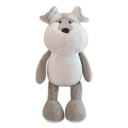 Stuffed Plush Animal Toys Soft Dolls Jungle Lion Elephant Tiger Dog Fox Monkey Deer Children Gift Kawaii Baby Kids Hobby Toys