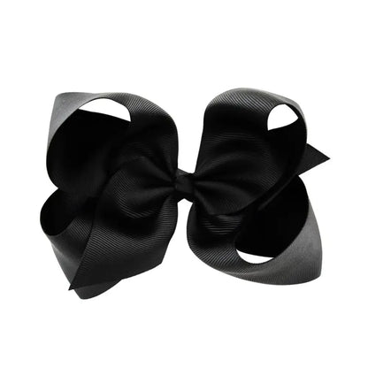 1PC Grosgrain Ribbon Solid Color Hair Bows Clip Girls Hair Clips Hairpins Barrettes Kids Baby Hair Accessories Wholesale
