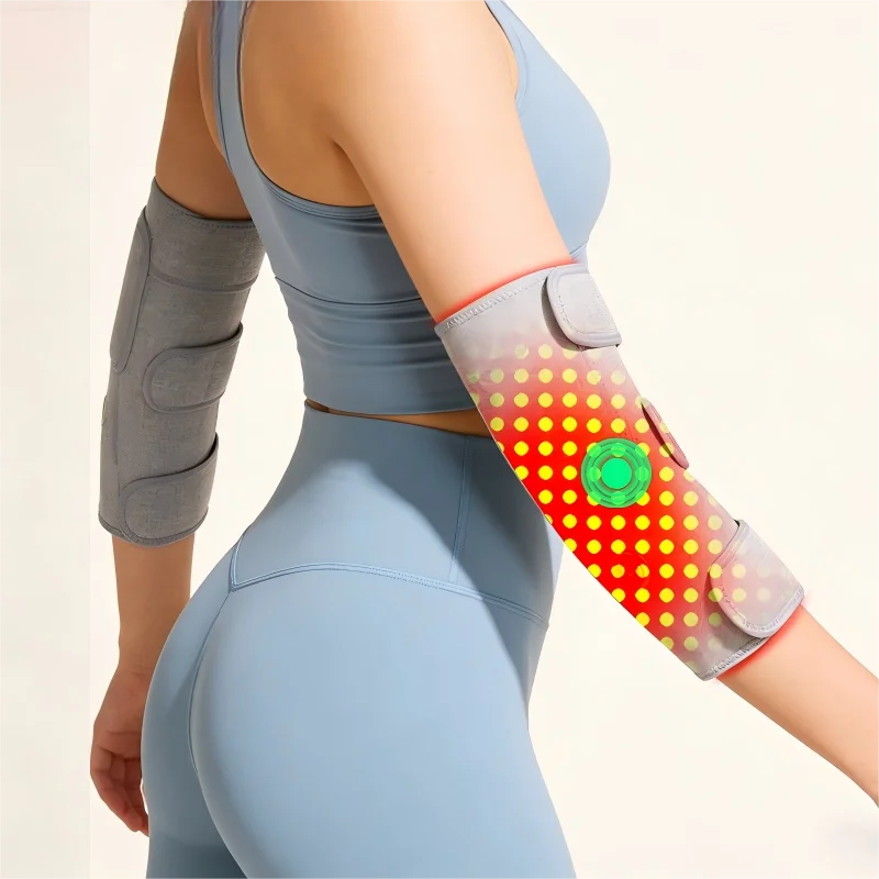 Red Light Therapy Heated Elbow Sleeve | Relieves Joint & Arm Pain, Arthritis | Heating & Massage Function Relieves Arm Numbness