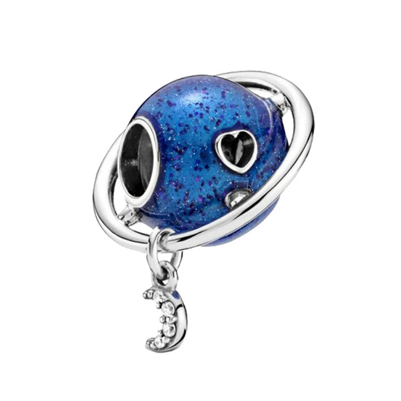 New Hot Selling Blue Pentagram, Butterfly Bead Turtle, Fish Pendant Suitable for European Original Bracelet DIY Exquisite Jewelry