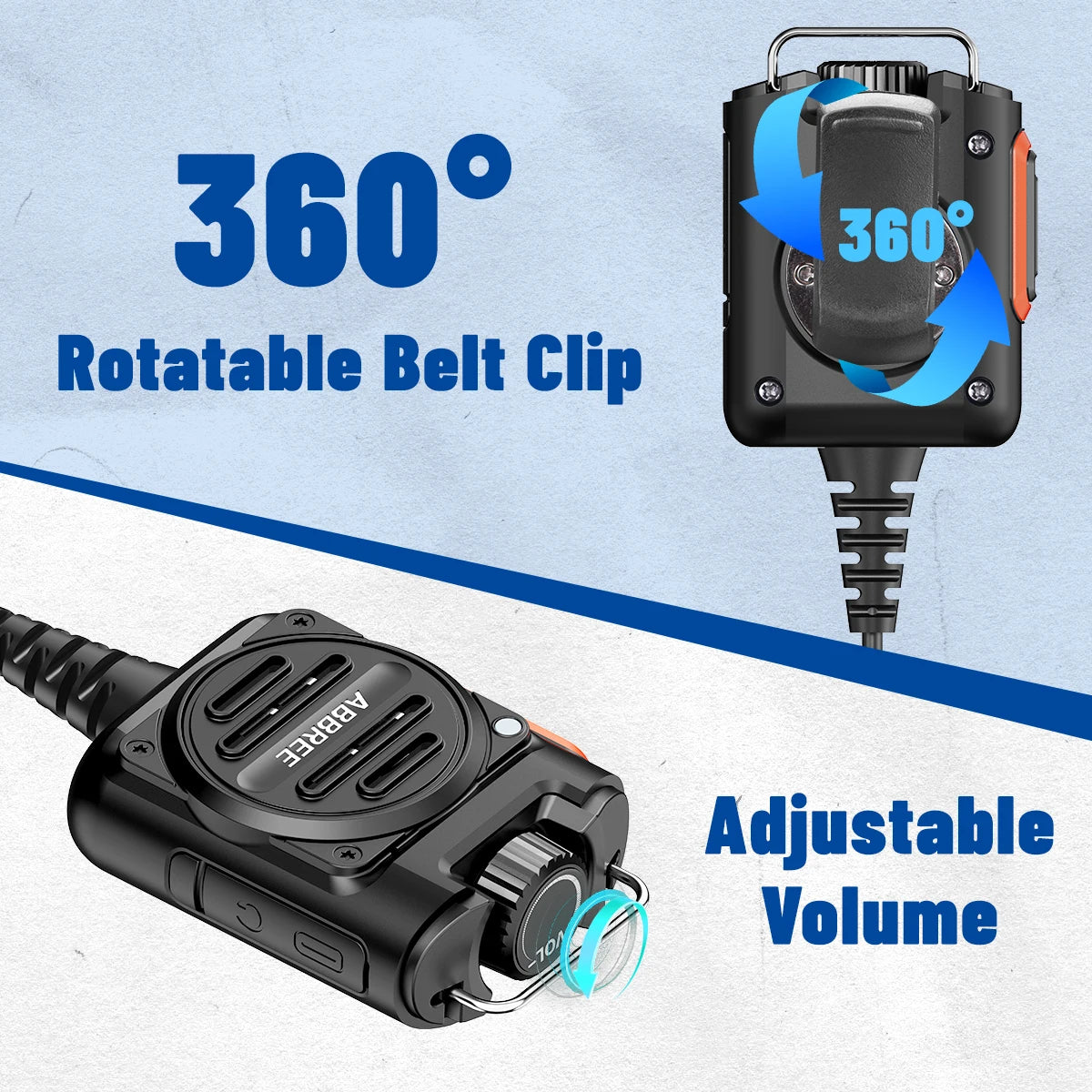 BaoFeng Walkie Talkie BF-780 2 Pin PTT Speaker Mic for Quansheng UV-K5 K6 Baofeng UV-5R BF-888S UV-5RH 21 17 PRO HAM Radio