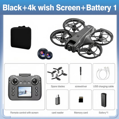 For Genuine V666 Drone Professional WIFI 5G Drone Obstacle Avoidance Brushless Altitude Headless Mode RC Quadcopter FPV Toys